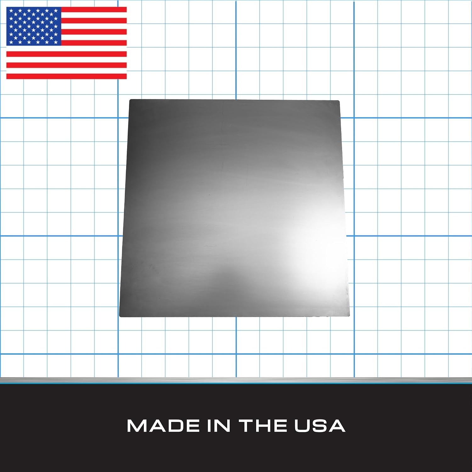 Tie Down Engineering 16 Gauge Cold Rolled Steel Sheet Metal – Smooth Magnetic Steel Plate. Weldable & Formable – Made in USA – Metalworking & Fabrication – 24 x 24 (5 Pack)