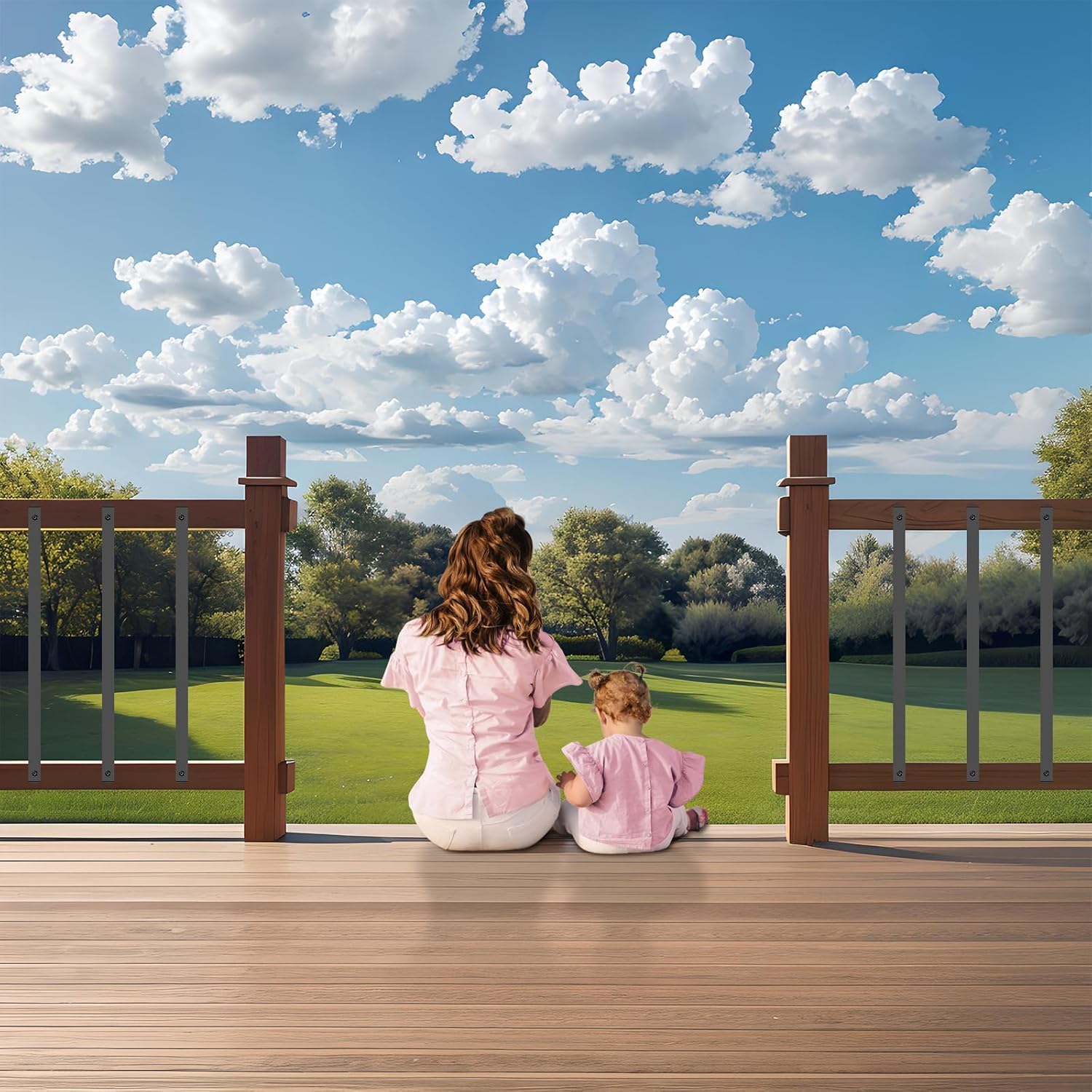 HZIU 60 Pack 29.5 Deck Balusters .Rectangular Stainless Steel Railing Kit | Rustproof Side Mount Spindles Railings with End Caps & Screws–Modern Porch Balusters for Patio. Balcony&Outdoor Staircases - Amazon.com