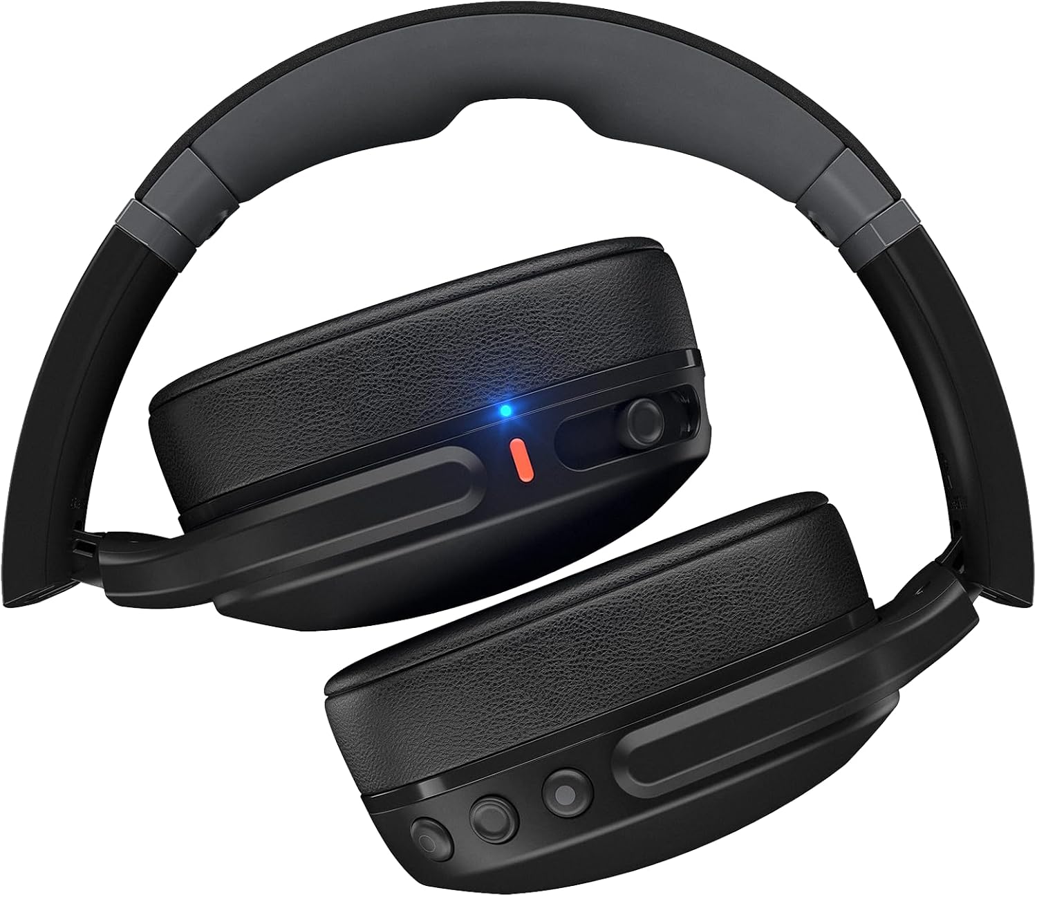 Skullcandy Crusher Evo Wireless Multi-Sensory Bass Headphones - True Black | Bluetooth. Noise Isolating Over-Ear Fit. 40 Hours Battery. Microphone. Working Out. Gym. Travel. Studying. Music