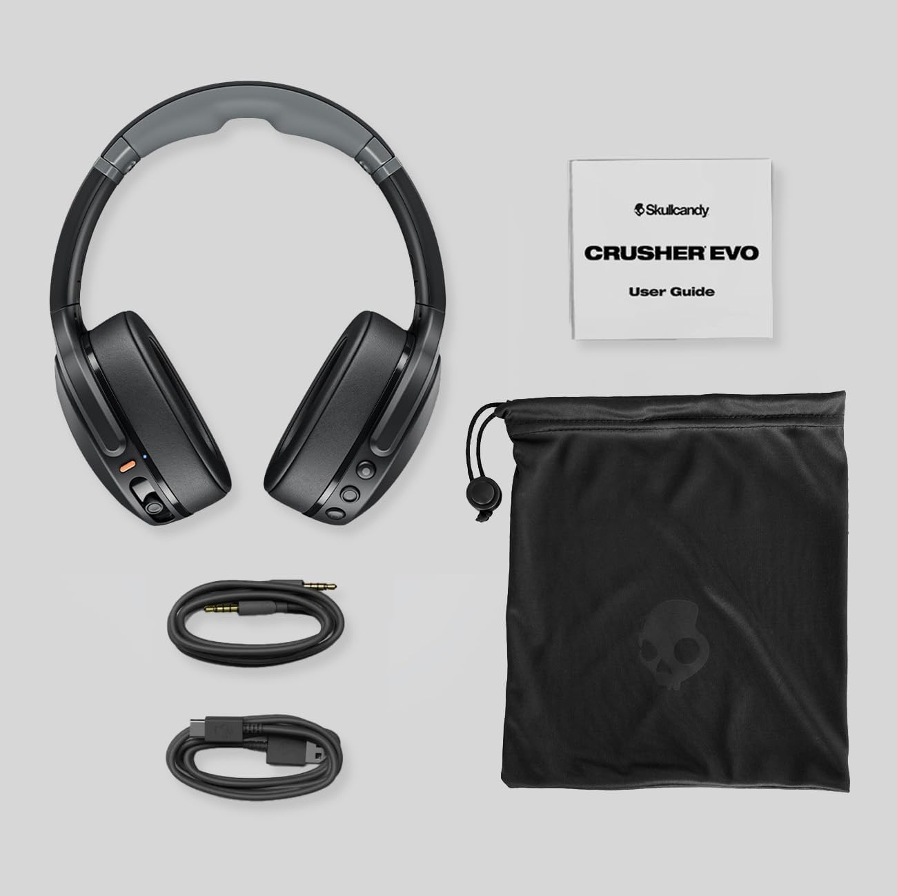 Skullcandy Crusher Evo Wireless Over-Ear Headphones - Realtree APX | Multi-Sensory Bass. Noise Isolating Over-Ear Fit. 40 Hours Battery. Microphone. Working Out. Gym. Travel. Studying. Music