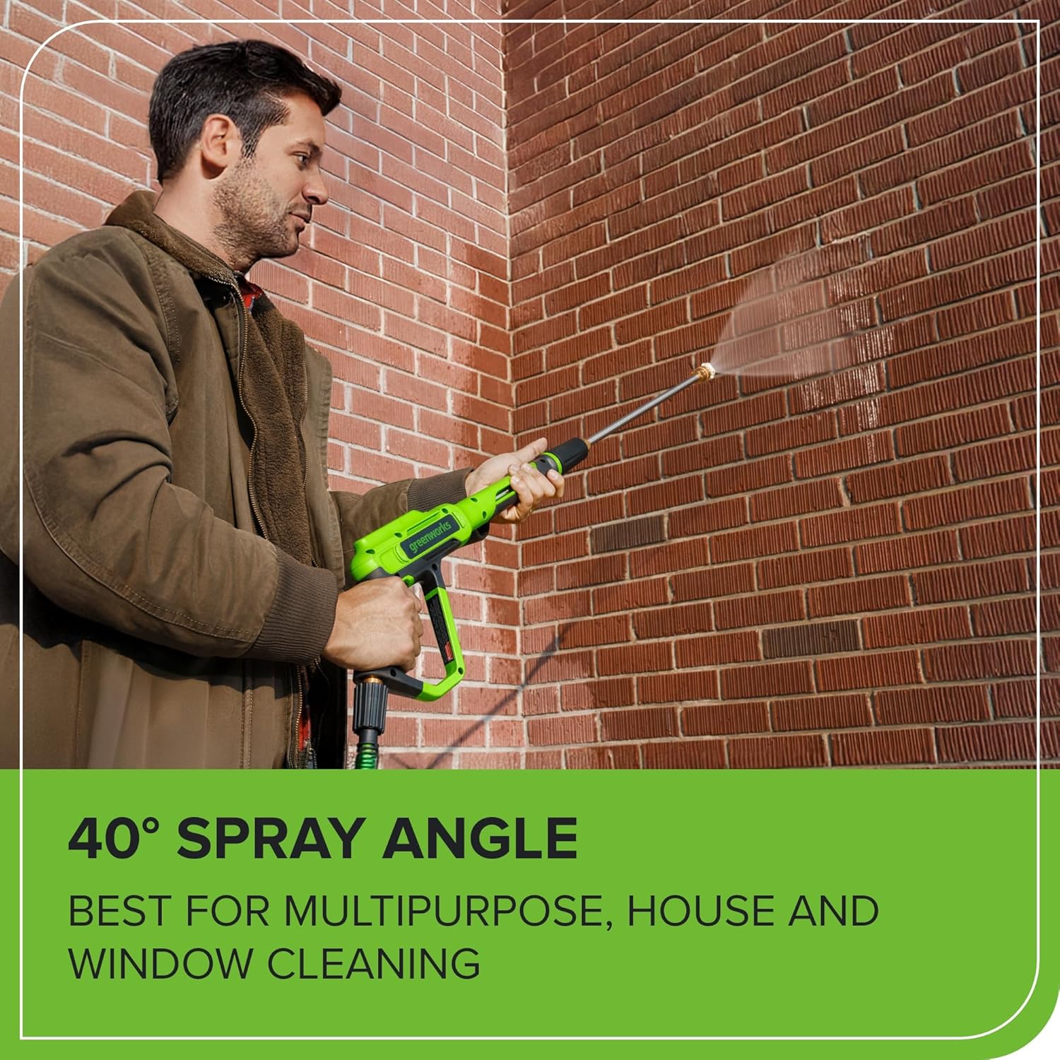 Greenworks 2100 PSI (1.2 GPM) Electric Pressure Washer