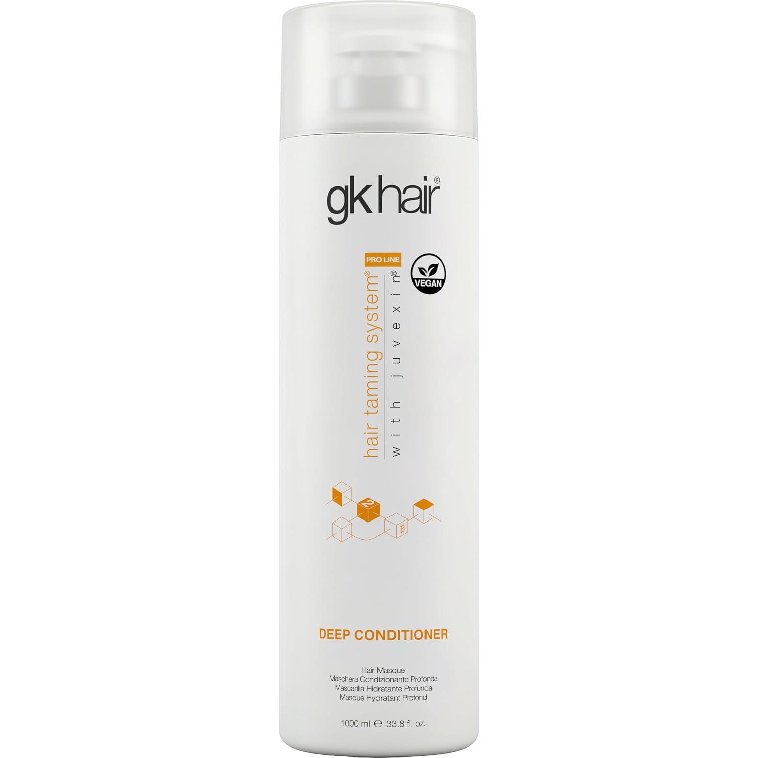 GK HAIR Deep Conditioner Hair Masque 33.8 Oz – Salon Size Deep Conditioning Hair Mask for Dry Damaged Hair. Hydrating Repair Treatment with Jojoba Oil. Anti Frizz & Strengthening Care