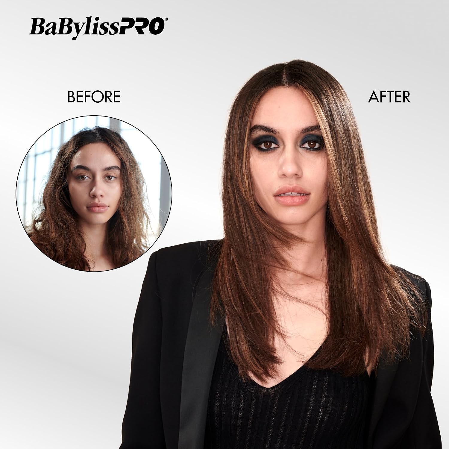 BaBylissPRO Nano Titanium 1 1/4 Prima Styling Iron and 1 1/4 Extended Barrel Curling Iron