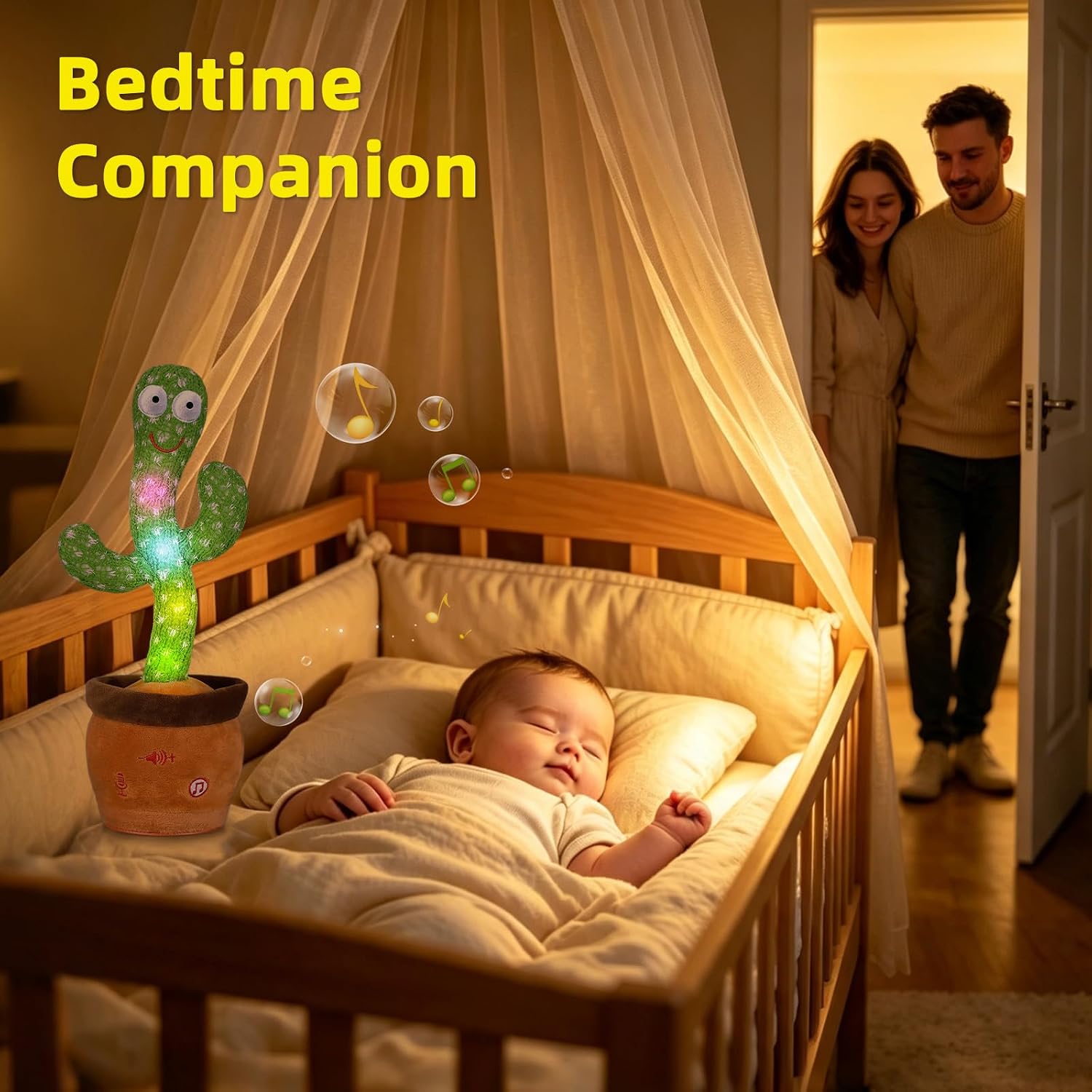 Emoin Talking Cactus Toy. Interactive Toys Dancing Cactus Toy Mimicking Repeating What You Say. Toddler Infant Baby Toys Gifts for 6 7 8 9 10 Month Old Baby Toys for 1 2 3 Year Old Boy Girl | Mimicking Repeating What You Say. Toddler Infant Baby Toy Gift for 1-3 Year Old Boys Girls