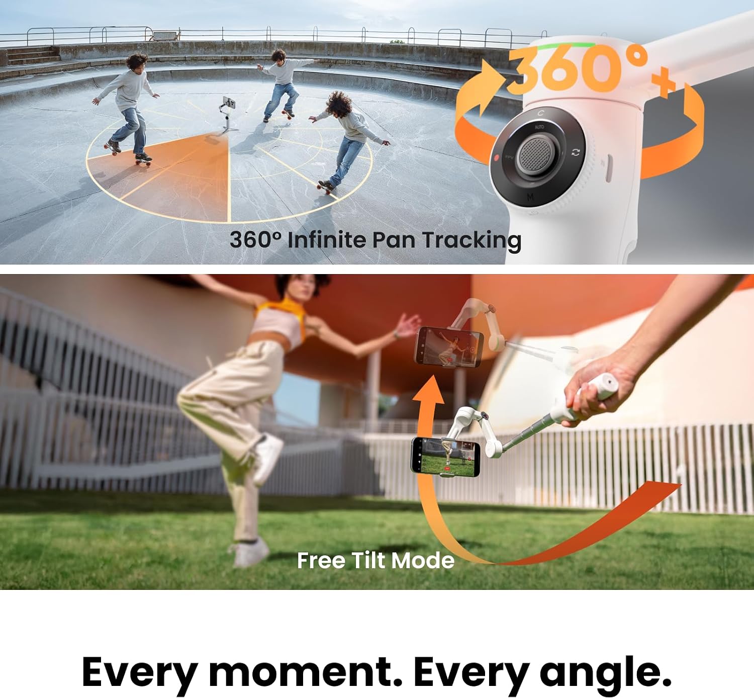 Insta360 Flow 2 Pro Phone Gimbal Stabilizer for iPhone & Android. AI Phone Gimbal. Phone Stabilizer for Travel & Vlogs. Phone Stabilizer for Videos. YouTube. TikTok - Ultimate Creator Bundle Grey