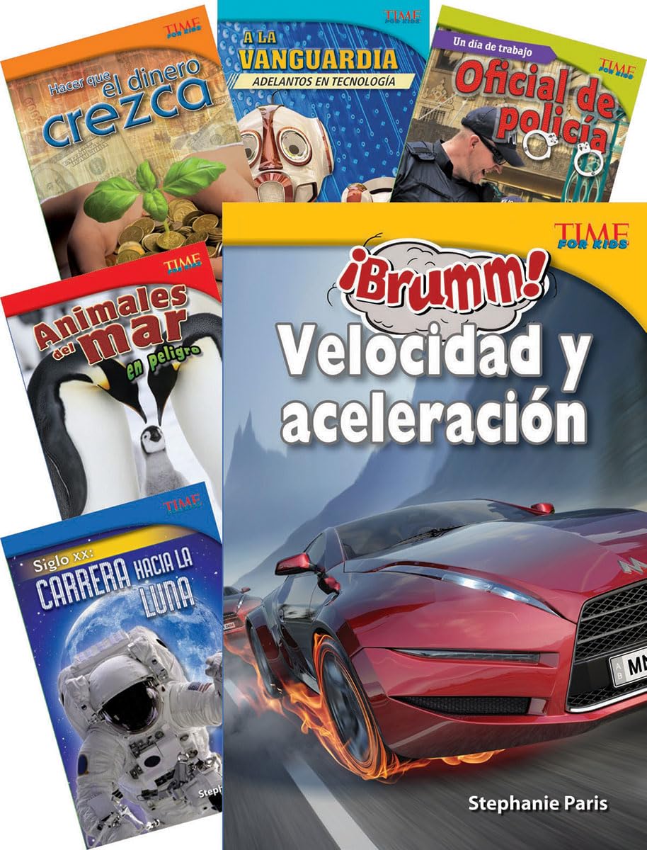 TIME FOR KIDS® Informational Text Grade 5 Spanish Set 1 10-Book Set
