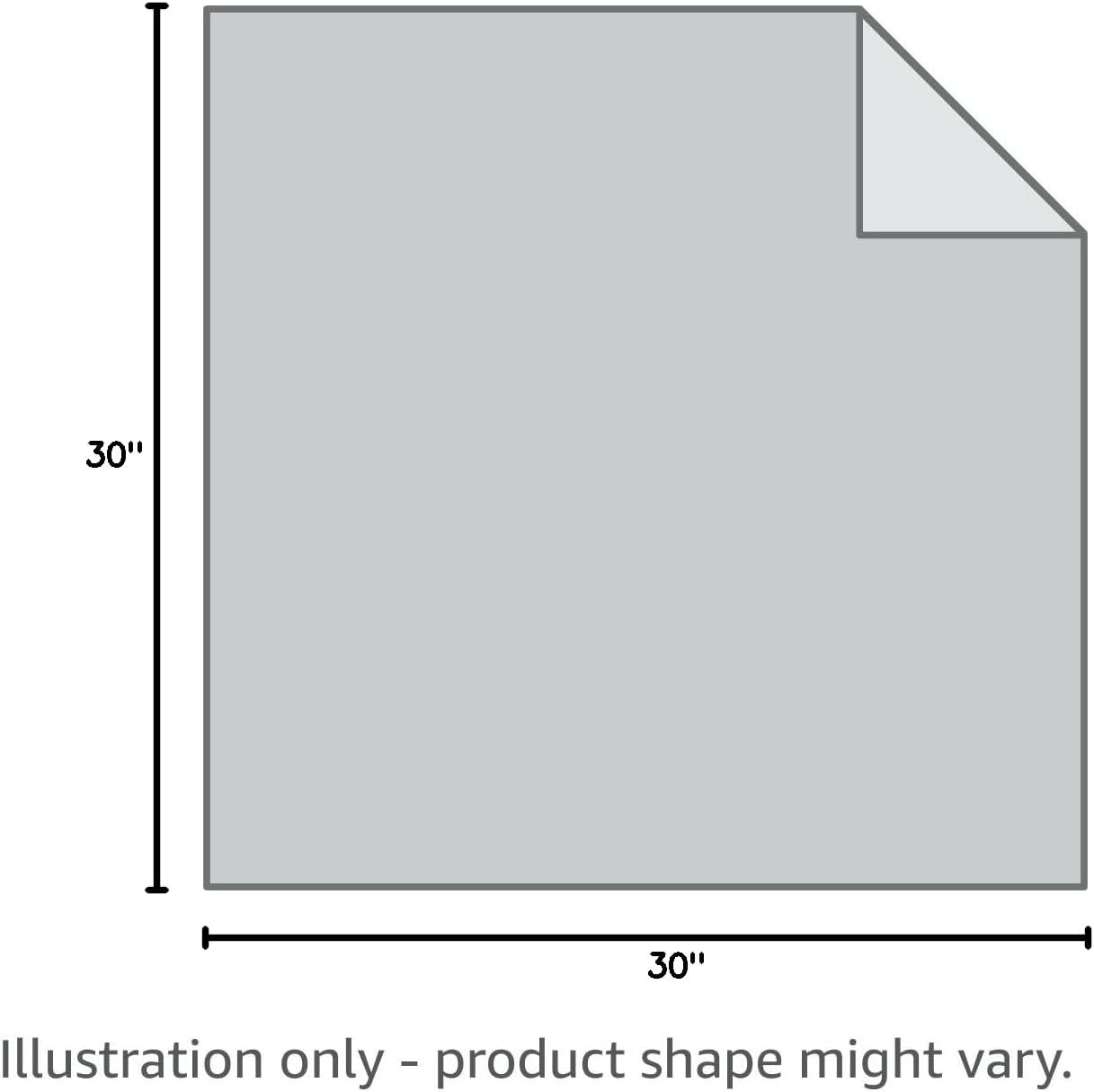gogobunny 100% Double-Sided Waterproof Dog Bed Cover Pet Blanket Sofa Couch Furniture Protector for Puppy Large Dog Cat. Reversible (30x30 Inch (Pack of 1). Dark Beige/Light Beige)