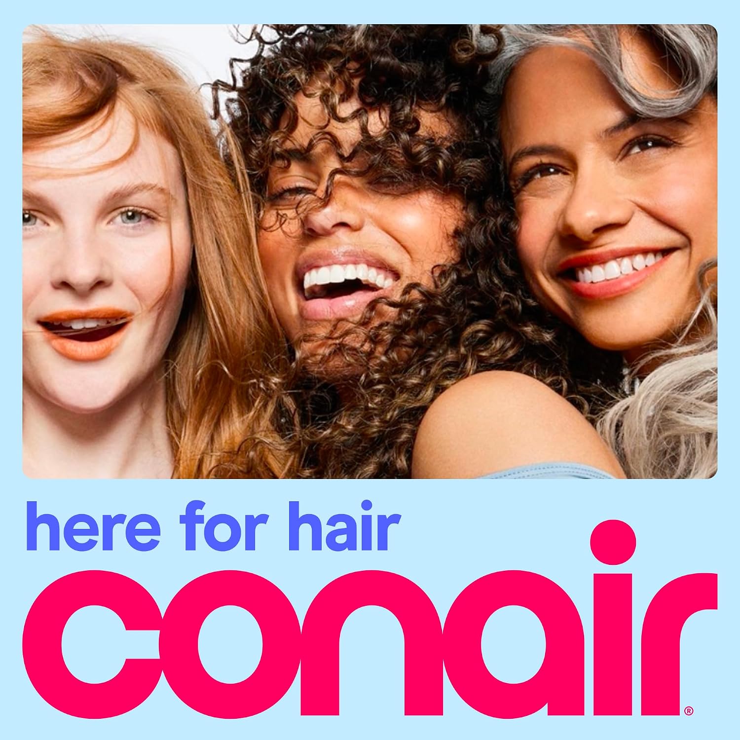Conair DigitalAire Hot Air Styling System. 4 Attachments. Ionic Technology | Multi-styler with high-speed brushless motor. set includes curling wand. round brush. paddle brush. and drying nozzle