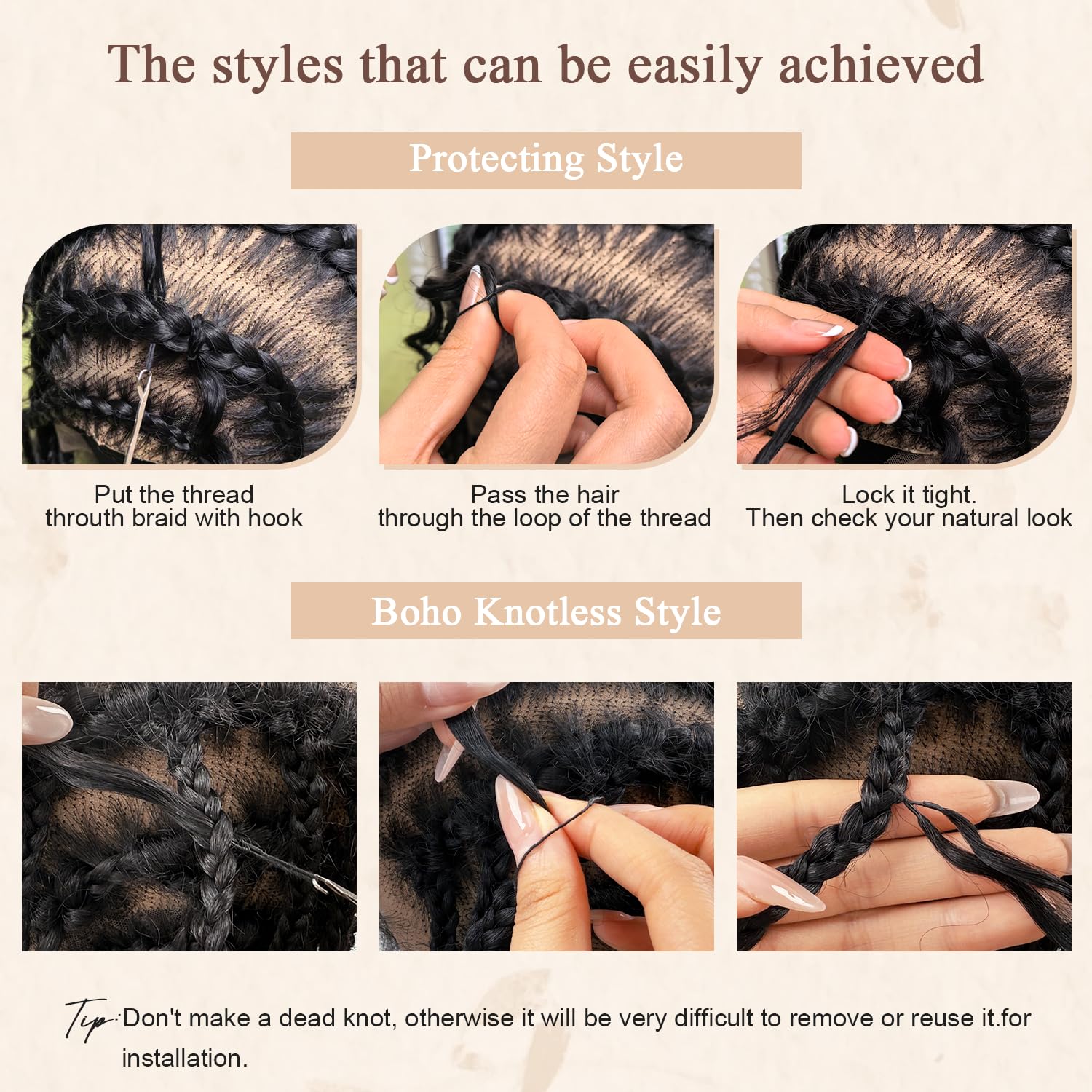 LOVENEA Burmese Curly Crochet Human Hair for Black Women 18 Inch 150g | Pre-Separated Miracle Knots. Invisible Knotless. 100% Virgin Human Hair. Soft Natural Black. Reusable Feather Hair Extensions