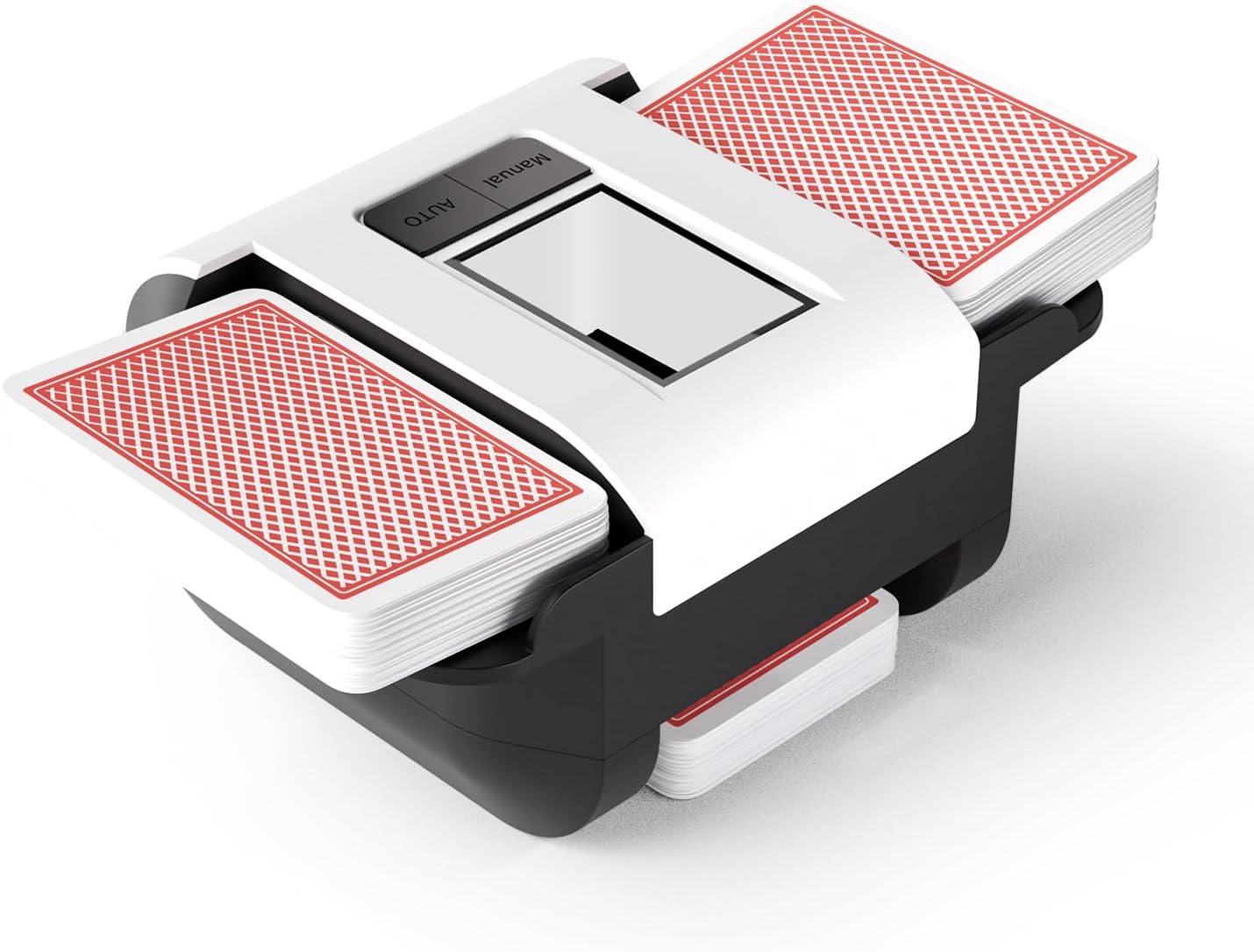 BIFTU Automatic Card Shuffler | Rechargeable 1-2 Deck Card Shuffle Machine with Dual Modes. Low Noise Operation Card Shuffler for Card Game