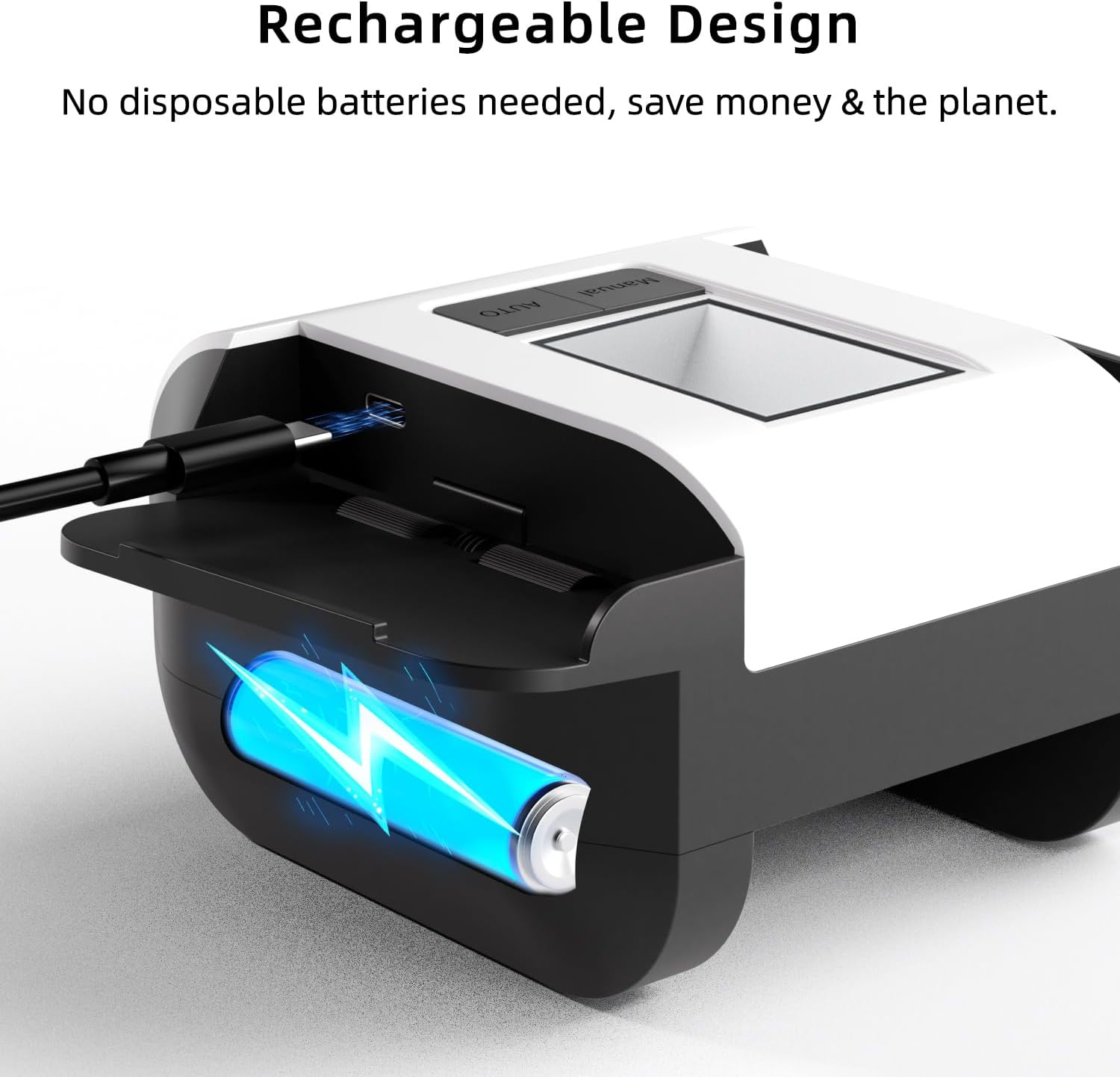 BIFTU Automatic Card Shuffler | Rechargeable 1-2 Deck Card Shuffle Machine with Dual Modes. Low Noise Operation Card Shuffler for Card Game