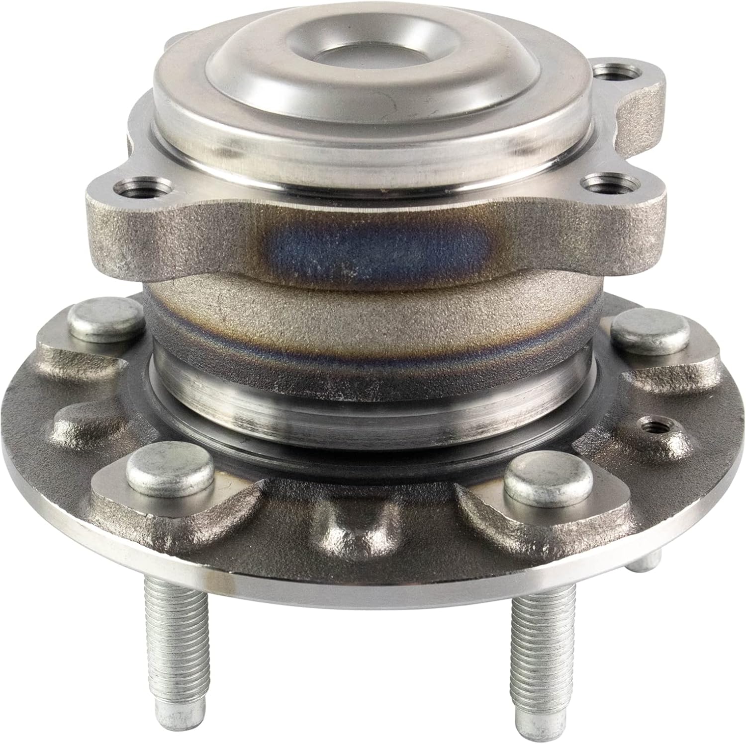 TRQ 2 Piece Rear Wheel Bearing & Hub Assembly Set with ABS Sensor | For 2014-2017 Buick Verano 2014-2015 Chevrolet Cruze 2013-2015 Volt
