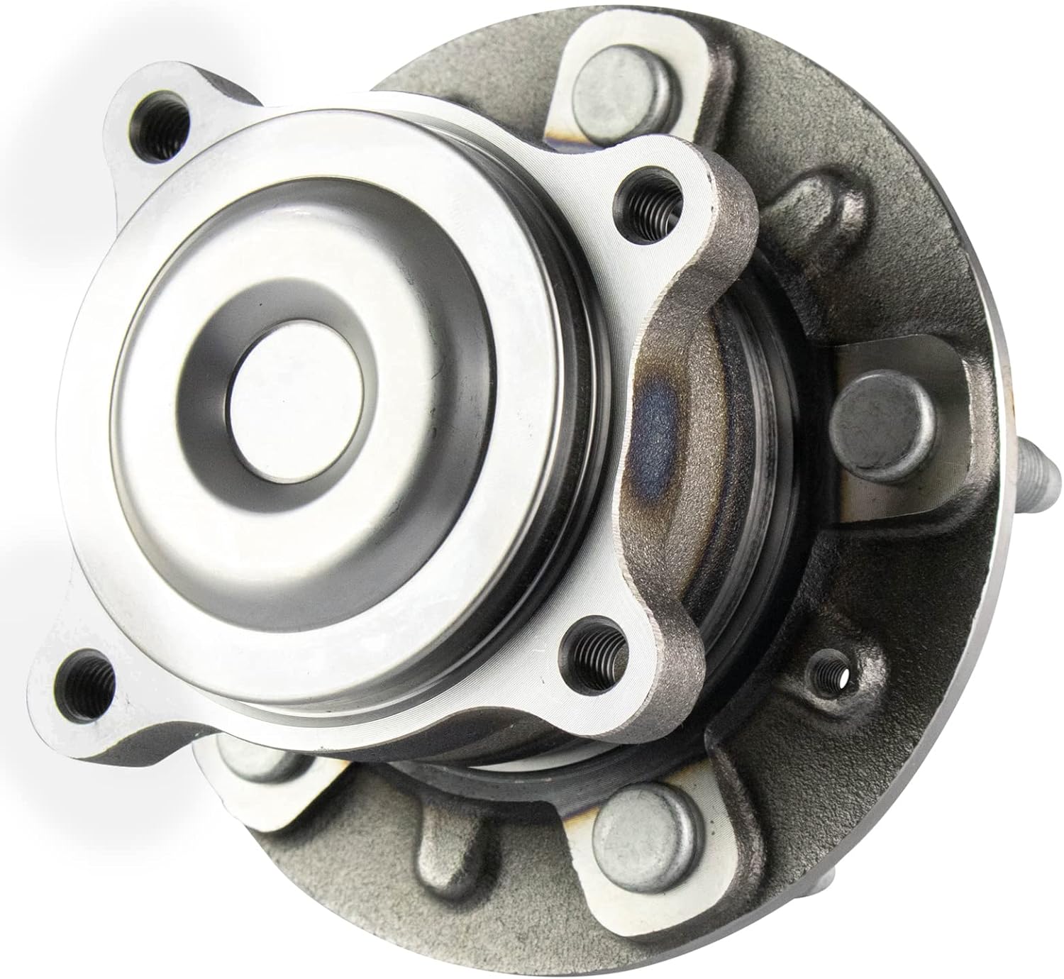 TRQ 2 Piece Rear Wheel Bearing & Hub Assembly Set with ABS Sensor | For 2014-2017 Buick Verano 2014-2015 Chevrolet Cruze 2013-2015 Volt