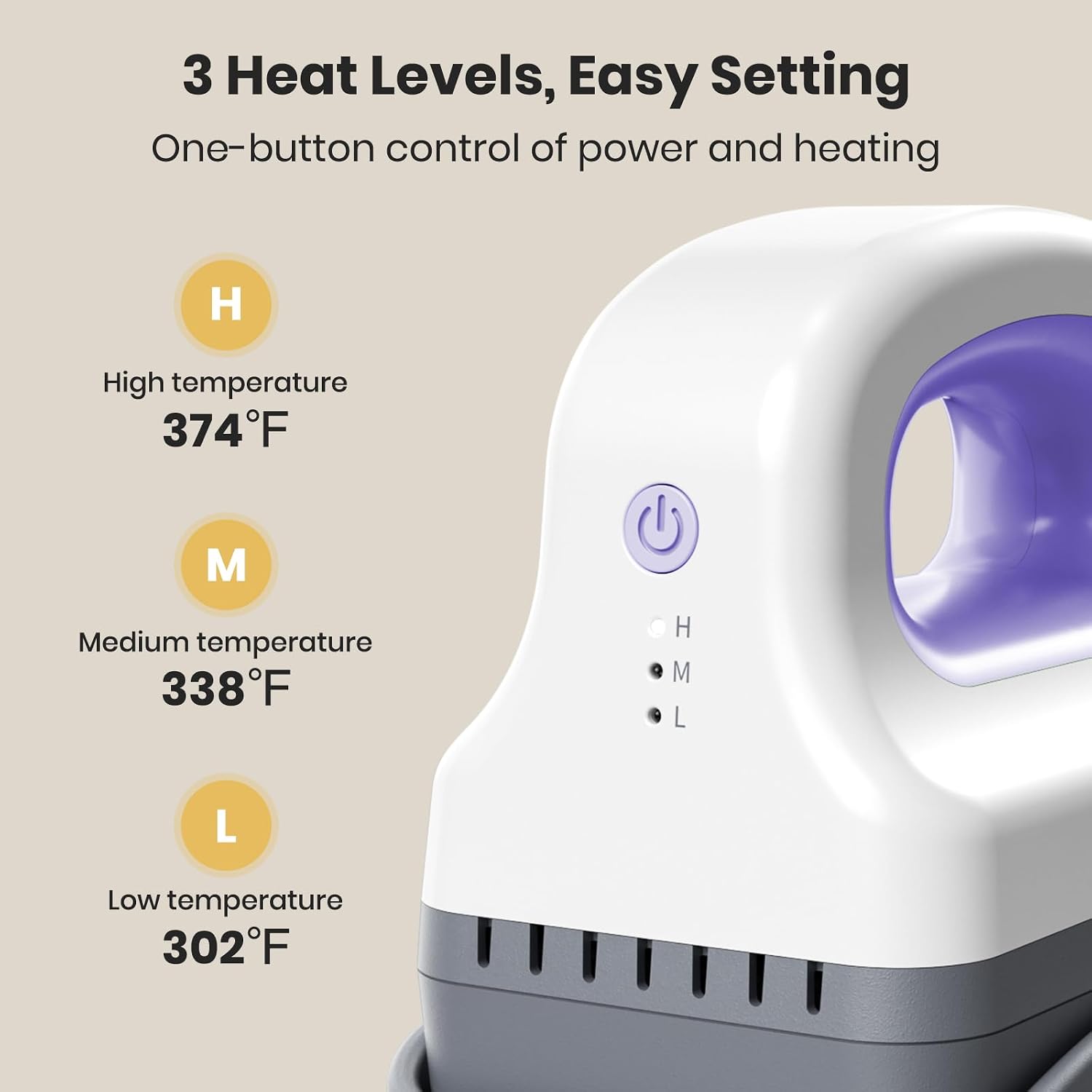 EENOUR Hat Press Machine. Mini Heat Press for Caps with 3 Heating Levels & Auto-Off. Handheld Cap Easy Press with 3×5.5 Arched Heating Plate. 2 Press Platens. A Safety Base