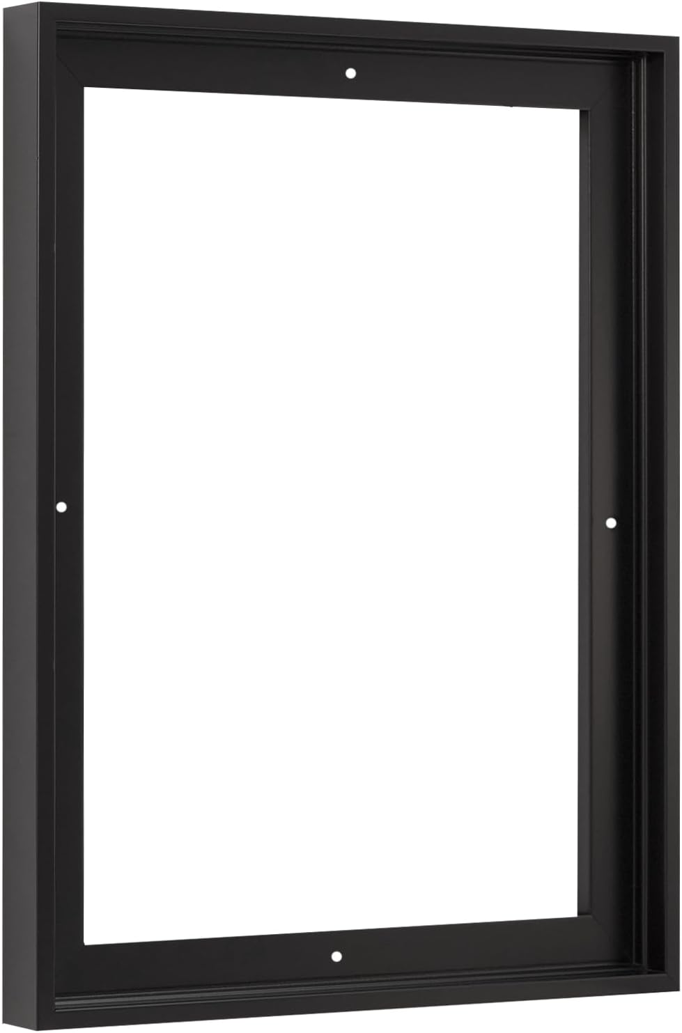 Pixy Canvas 20x30 inch Floater Frame for Canvas Paintings. Wood Panels. Canvas Panels & Stretched Canvas Boards. Floating Frame fits 5/8. 3/4 & max 7/8 Deep Artwork (Black. 20 x 30 inch)