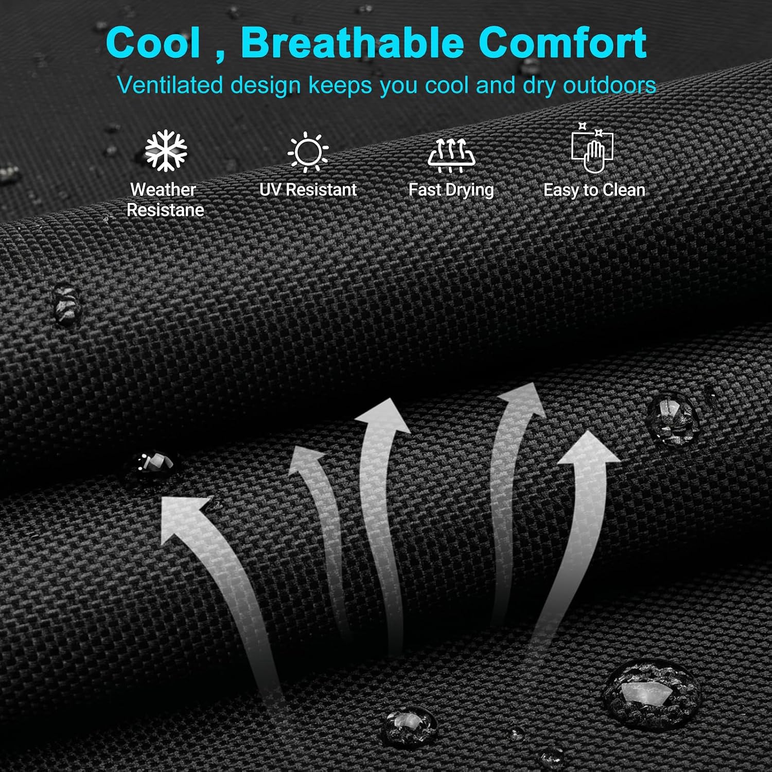 ABORON Tanning Chair. 5-Position Padded Folding Chaise Lounge | 5-position folding chaise lounge supports 400 lb and has a removable cushion and pillow for sunbathing. poolside or patio.