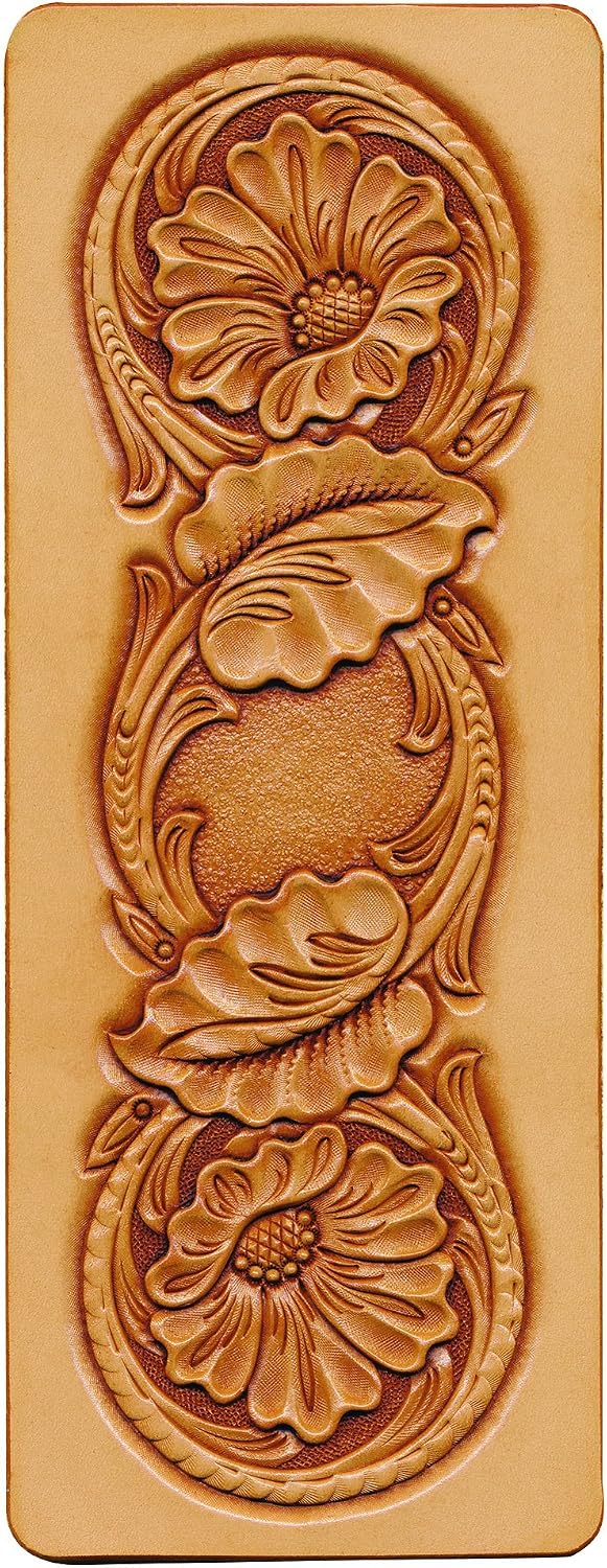 Realeather Leather Stamps Tool Set for Leather Crafting. 10 Stamping Tools. Sheridan Style Stamp Set I