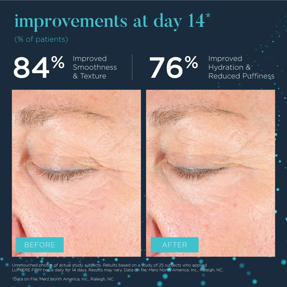 NEOCUTIS Lumiere Firm - Illuminating and Tightening. Anti-Aging Eye Cream - Brighten. Hydrate. and Soothe - for Dark Circles. Puffiness. and Wrinkle Prevention - Travel-Friendly - 15 ml / 0.5 fl oz