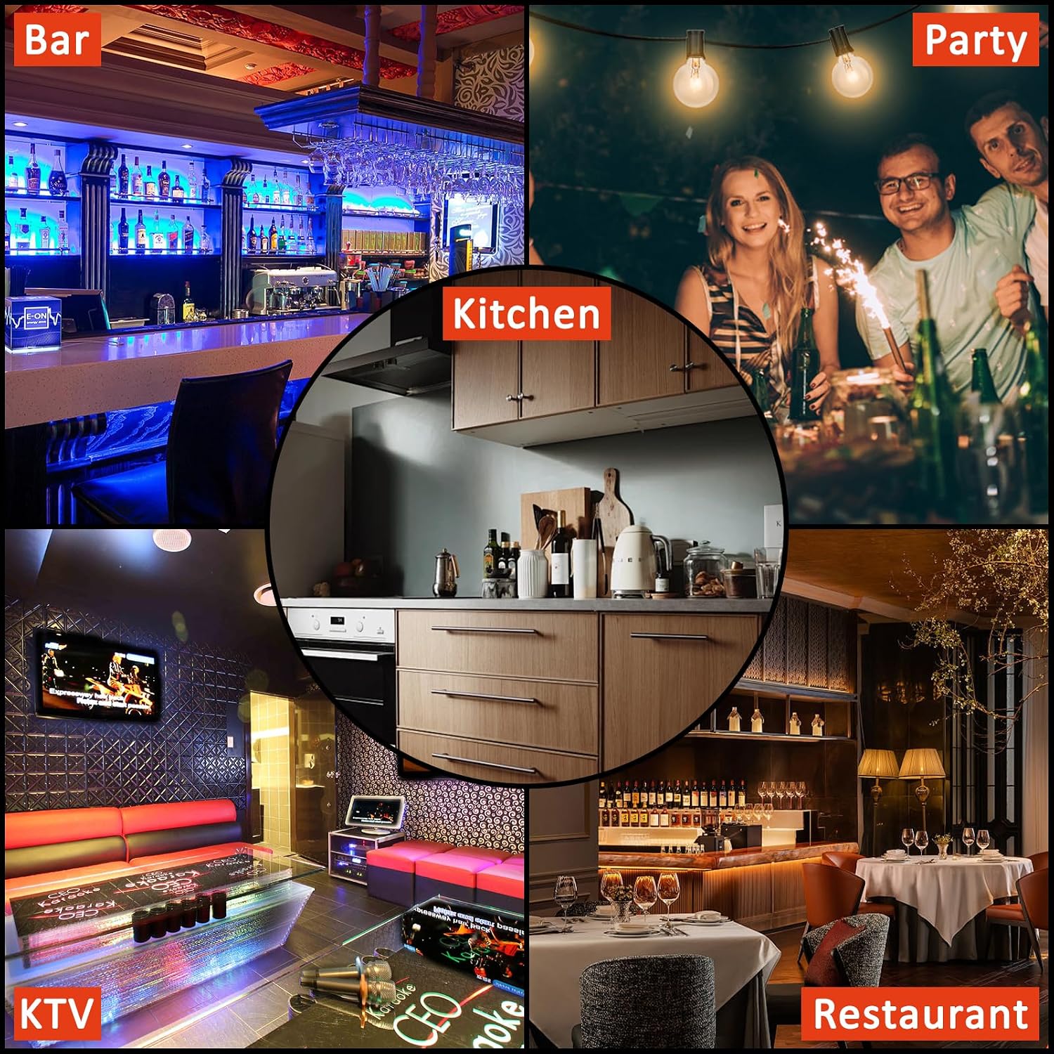 24'' LED Lighted Liquor Bottle Shelf. 3 Tier Bar Display with Remote & App Control. 16 Color LED Lighting. 4 Modes. 1-8 Hour Timer. Backlit Bar Shelf for Home Bars. Restaurants. Nightclubs