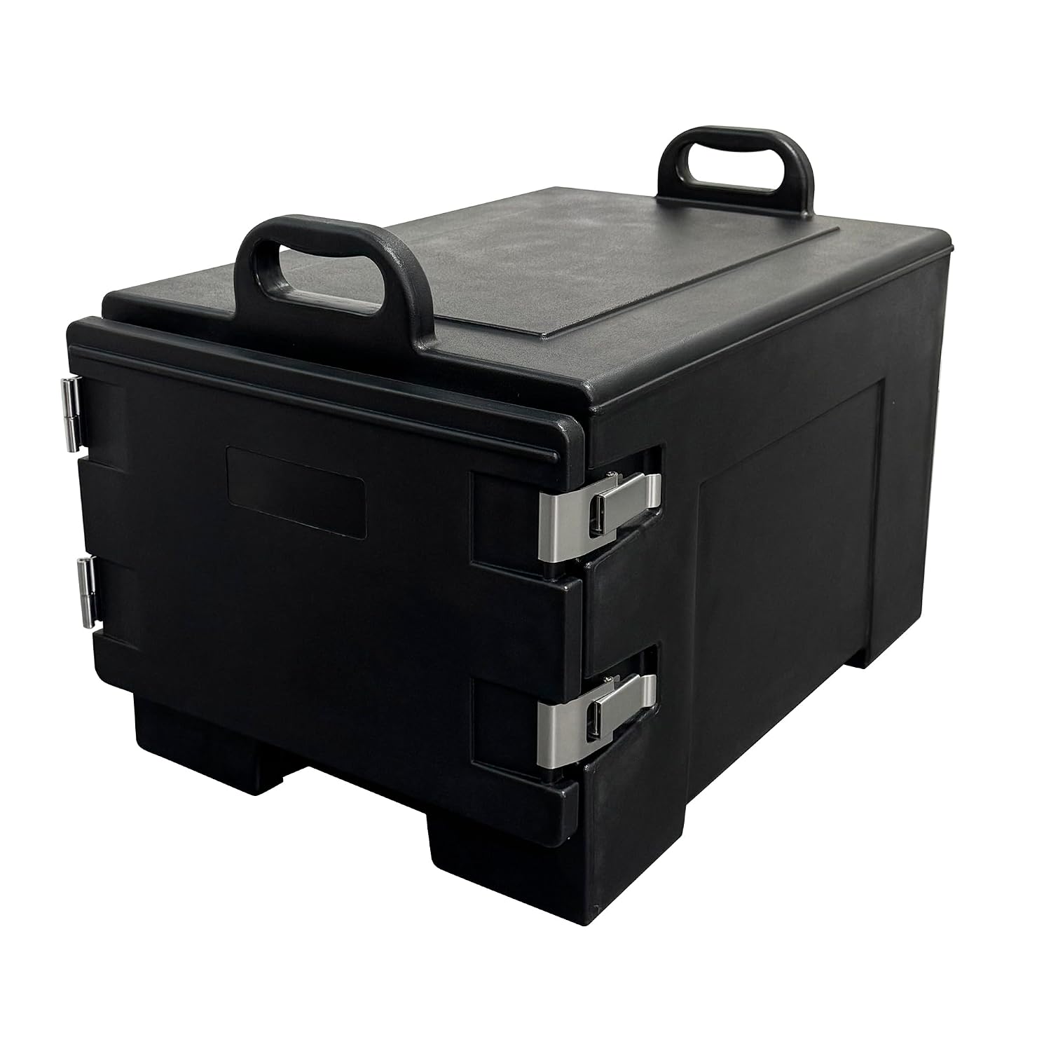 Pearington 40qt Food Carrier. 304 Stainless Steel Latch. Portable Food Warmer. Black
