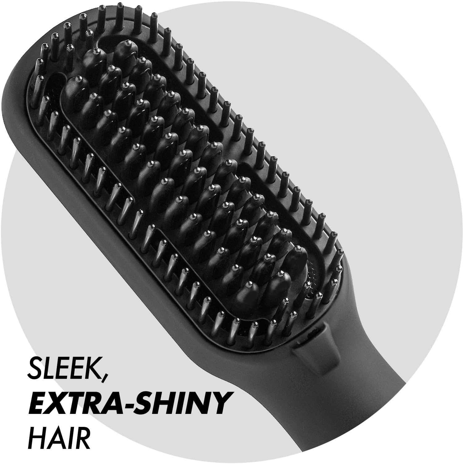 Sam Villa Pro Results 3-in-1 Blow Dryer Brush Straightener & Blowout Brush