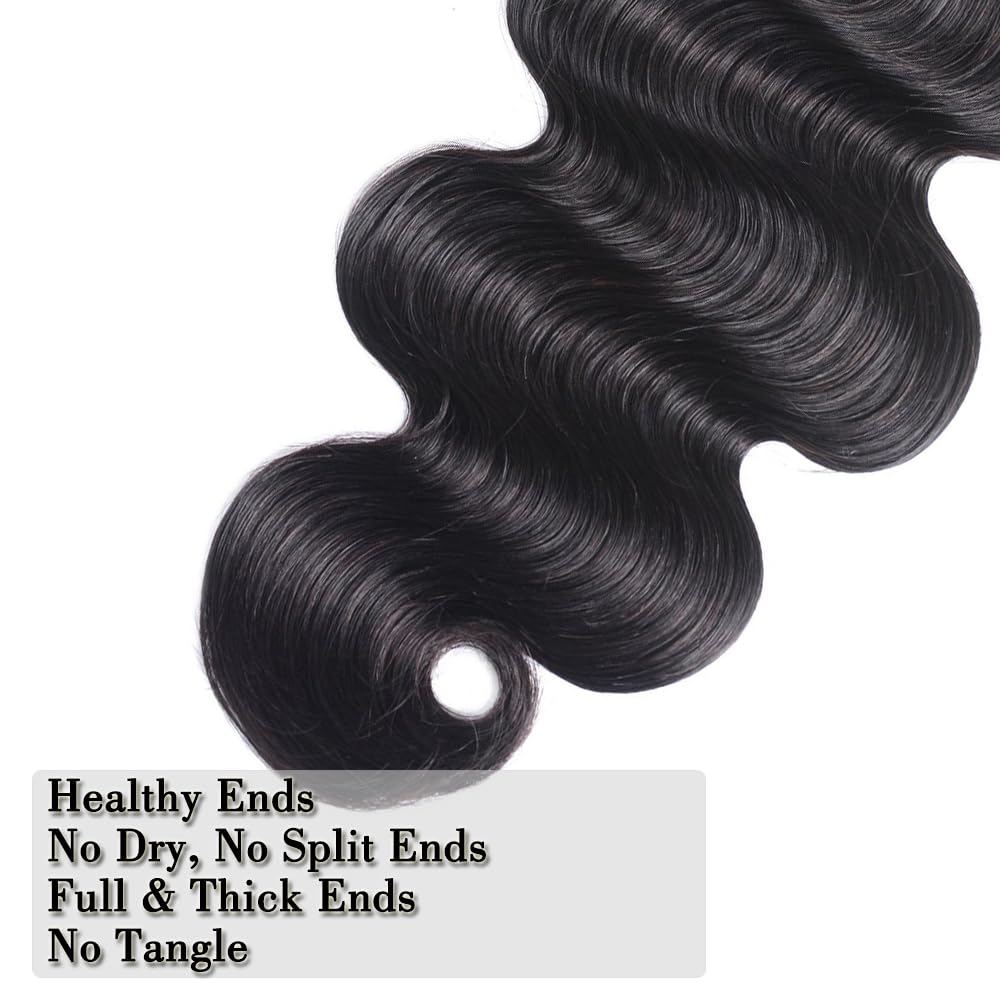 12A Human Hair Bundles 18 18 18 18 Inch Body Wave Bundles Human Hair 400g | Quick Weave Hair Bundles Wet and Wavy Bundles Human Hair Extensions 4 Pieces Deal Unprocessed Remy Brazilian Virgin Body Wave